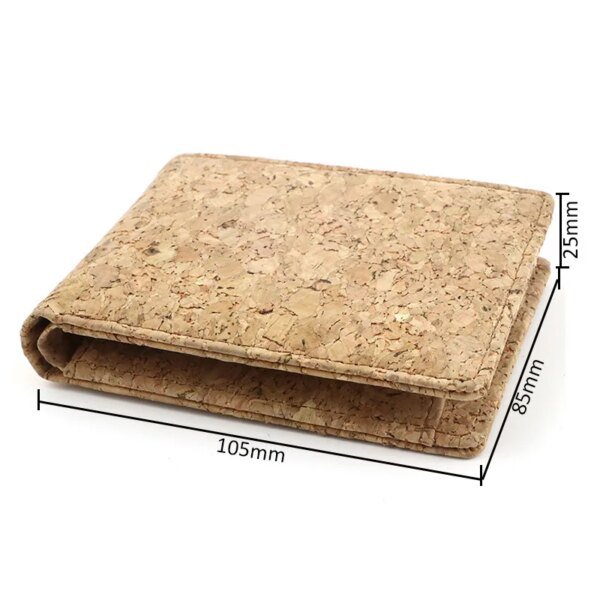 Cork Purse Wallet | Fashionable, Eco-Friendly ID & Card Holder for Men & Women - Image 5